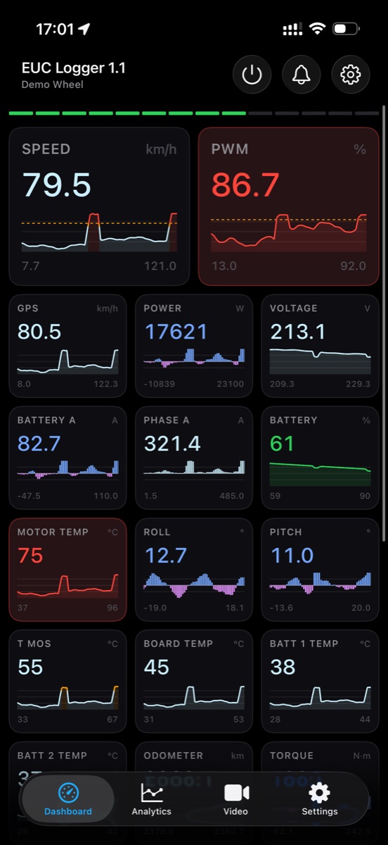 EUC Logger — screenshot 4
