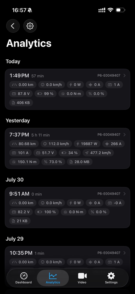 EUC Logger — screenshot 6