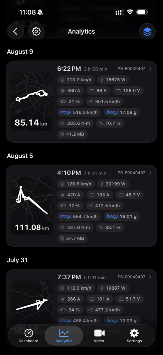EUC Logger — screenshot 12
