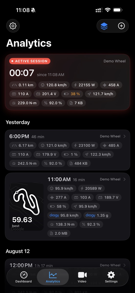 EUC Logger — screenshot 13