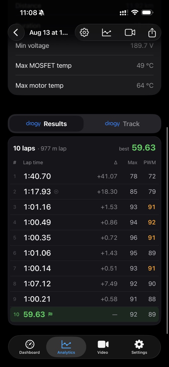 EUC Logger — screenshot 14